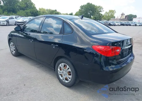 2010 Hyundai Elantra Gls from USA, damaged, VIN KMHDU4AD0AU205953
